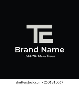 TE Creative Brand Logo Vector