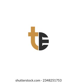 TE or ET logo and icon design