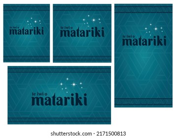te iwa o matariki, the Nine Stars of Matariki maori New Year