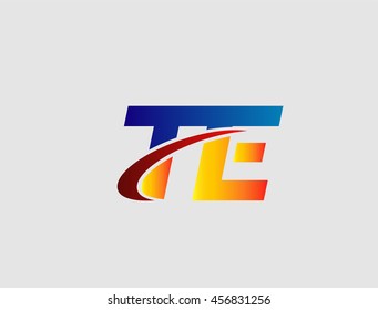 Te Logo Stock Vector (Royalty Free) 456831256 | Shutterstock