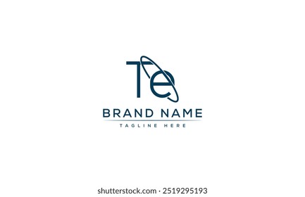 TE logo Design Template Vector Graphic Branding Element