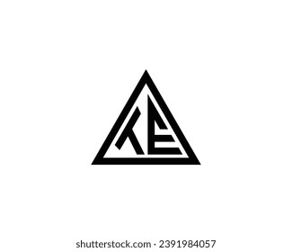 TE logo design vector template