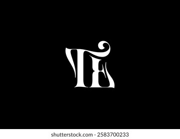 TE logo desing and monogram logo