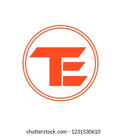 Te Logo Personal Commercial Use Stock Vector (Royalty Free) 1231530610 ...