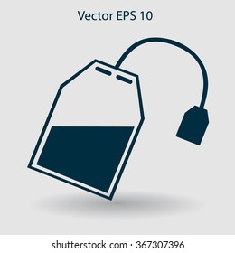 Tea Bag Disposable Vector Icon