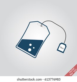 Tea bag icon