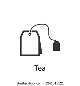 Tea bag icon. Element of drink and food icon for mobile concept and web apps. 