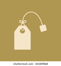 Tea Bag Icon. Eps-10.
