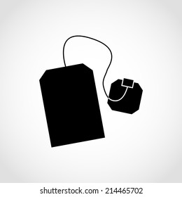 Tea bag Icon Isolated on White Background