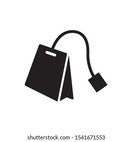 Tea bag icon in trendy flat style design. Vector graphic illustration. Suitable for website design, logo, app, and ui. EPS 10.