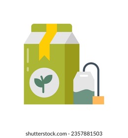 Tea Bag icon in vector. Illustration