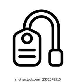 Tea Bag Icon Vector Symbol Design Illustration