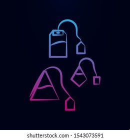 Tea bags nolan icon. Simple thin line, outline vector of tea icons for ui and ux, website or mobile application
