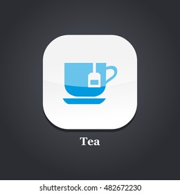 tea blue icon