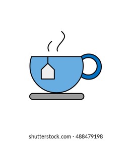 tea blue icon