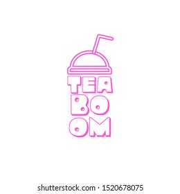 Tea Boom - it is Fun and enticing and the Logo would be appealing to the Young Market. Milkshake Logo Concept