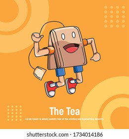 
Tea can make you happy.