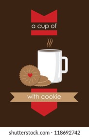 tea card design. vector illustration