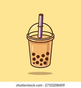 Tee-Cartoon, Vektorsymbol, Illustration, Getränk