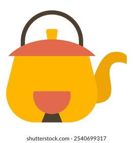 Icono de la ceremonia del té para el Web, App, infografía, etc