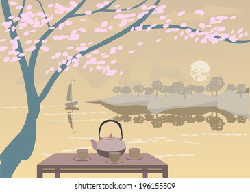  Tea ceremony.Menu. Coffee .