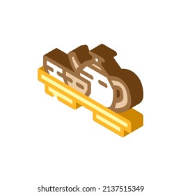 tea chinese isometric icon vector. tea chinese sign. isolated symbol illustration