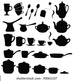 Tea, coffee ans pot sets