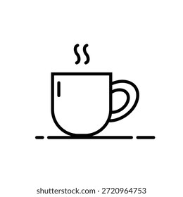 Diseño de Vector de taza de té o café