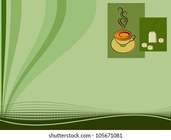 Tea Coffee Menu Design Template