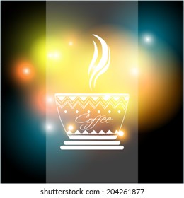 Tea and Coffee time card