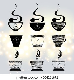 Tea and Coffee time card
