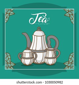 Tea culture concept