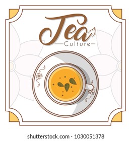 Tea culture concept