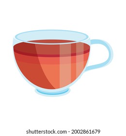 tea cup beverage isolated icon
