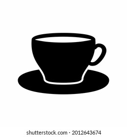 Tea Cup - Black Style.project.art line icon.symbol and sign
