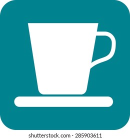 Tea, cup, breakfast icon vector image. Can also be used for eatables, food and drinks. Suitable for use on web apps, mobile apps and print media