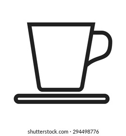 Tea, cup, breakfast icon vector image. Can also be used for eatables, food and drinks. Suitable for use on web apps, mobile apps and print media