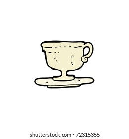 tea cup cartoon