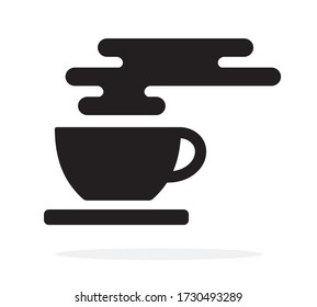 Tea cup or coffee with saucer.