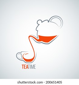 tea cup design background