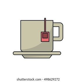 Tea cup drink design