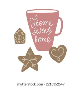 Tea cup drink home tasty coffee cacao 