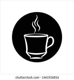 Tee-Cup-Symbol, Coffee-Cup-Symbol, Vektorgrafik