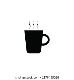 tea cup icon flat design