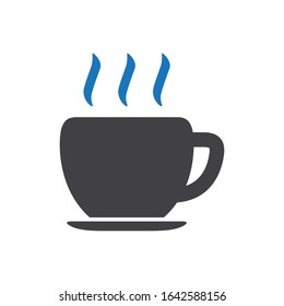 Tea cup icon. Fully editable vector illustration symbol.
