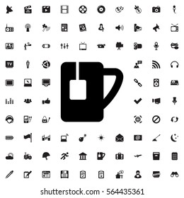 tea cup icon illustration isolated vector sign symbol
