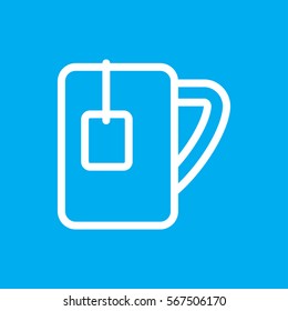 tea cup icon illustration isolated vector sign symbol