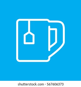 tea cup icon illustration isolated vector sign symbol