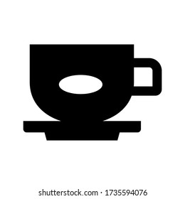 tea cup  icon or logo isolated sign symbol vector illustration - high quality black style vector icons
