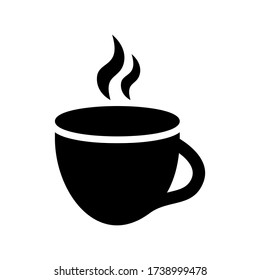 tea cup  icon or logo isolated sign symbol vector illustration - high quality black style vector icons
